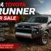 "2024 Toyota 4Runner for sale
