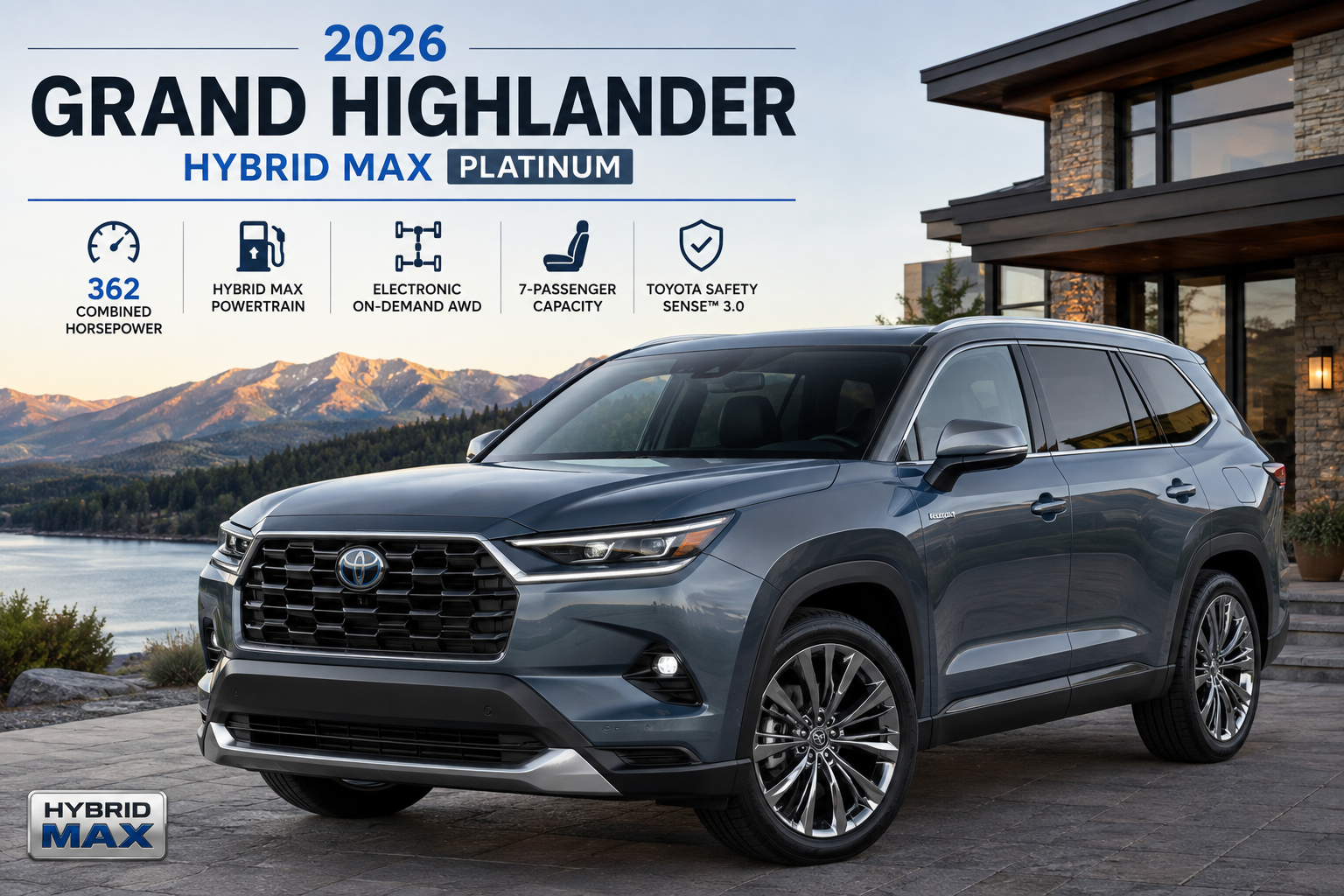 2026 grand highlander hybrid max platinum
